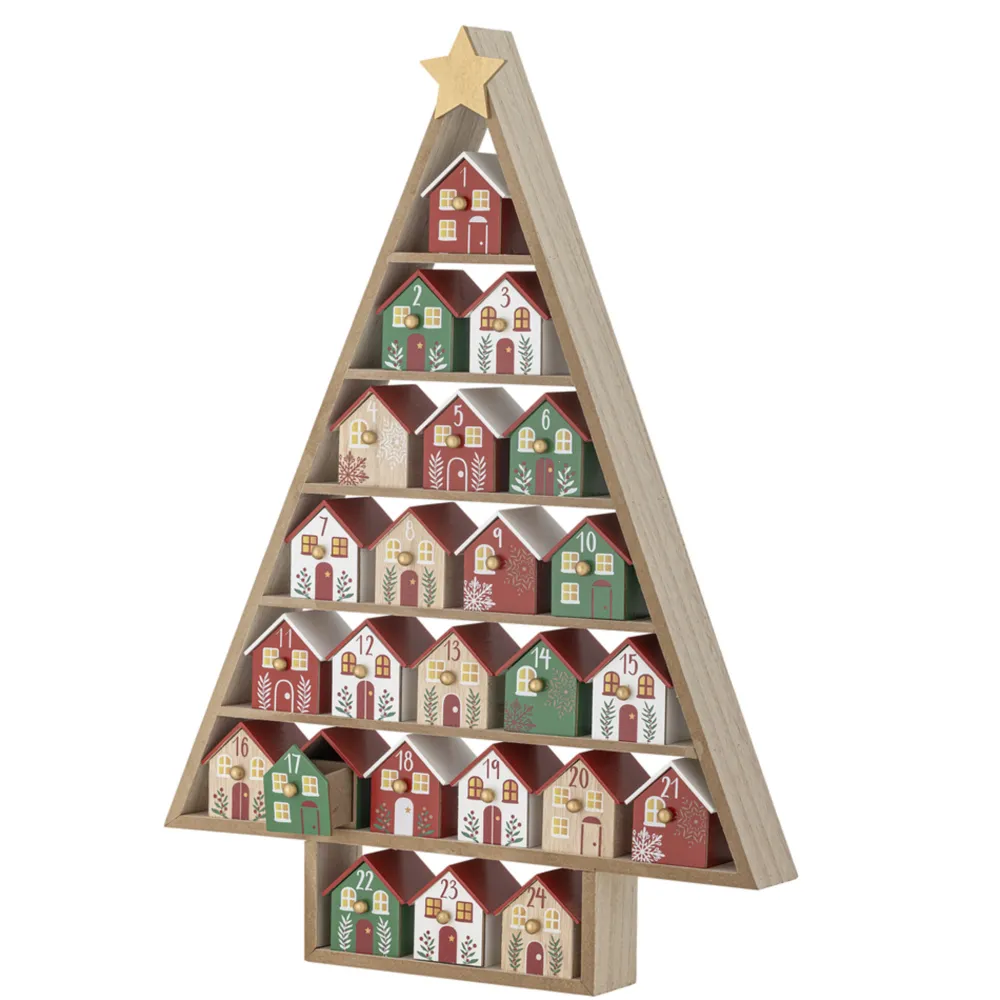 Online Bloomingville Adventskalender Calvin Tannenbaum-Form