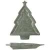 Online Bloomingville Alder Servierplatte Tannenbaum, Steingut