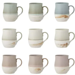 Sale Bloomingville Ash Becher aus Steingut 3er