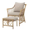 Best Bloomingville Belluce Loungesessel mit Hocker