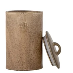 Clearance Bloomingville Buddy Gefäß mit Deckel aus Steingut
