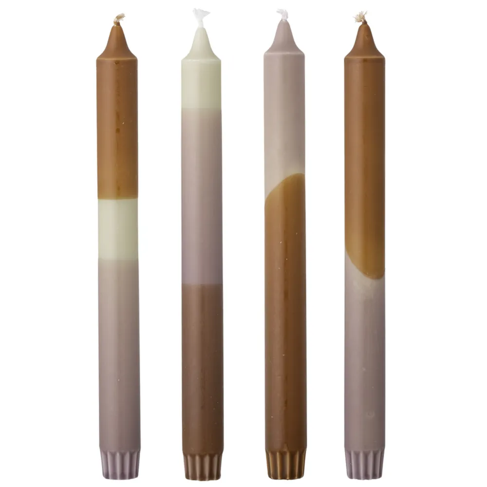 Best Bloomingville Dip Dye Stabkerzen, 4er