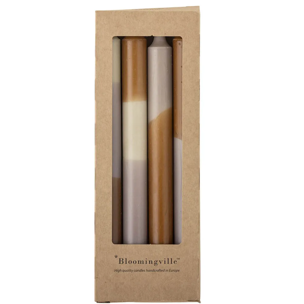 Best Bloomingville Dip Dye Stabkerzen, 4er