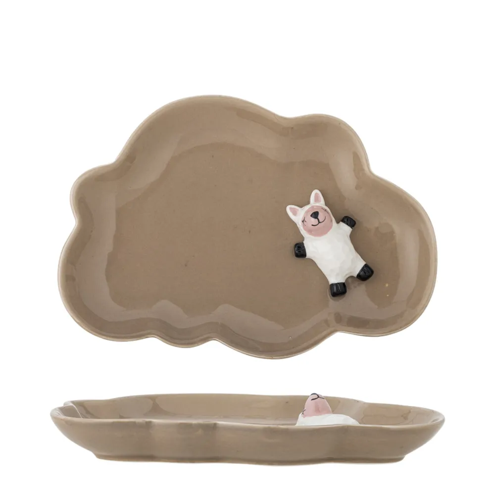 New Bloomingville Dolly Kinder Teller aus Steingut