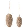 Outlet Bloomingville 2er Set Ornament Milie Tannenzapfen