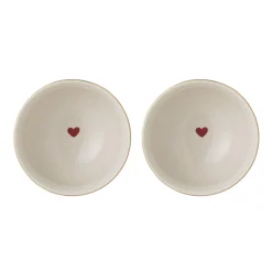 Outlet Bloomingville 2er Set Schüssel Jolly mit Muster