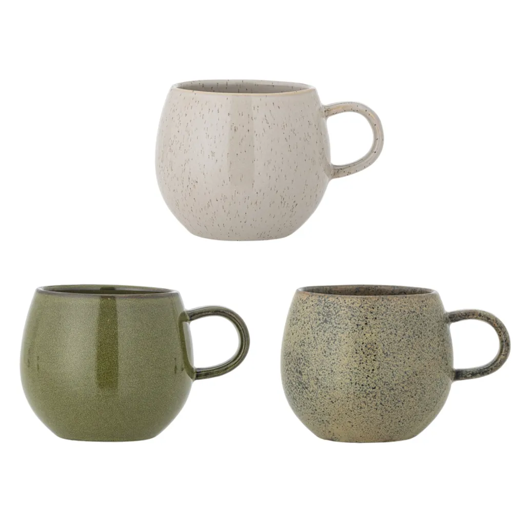 Hot Bloomingville 3er-Set Becher Addison Grün