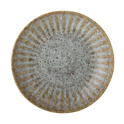 Sale Bloomingville Fleur Nudelteller, Natur, Steingut