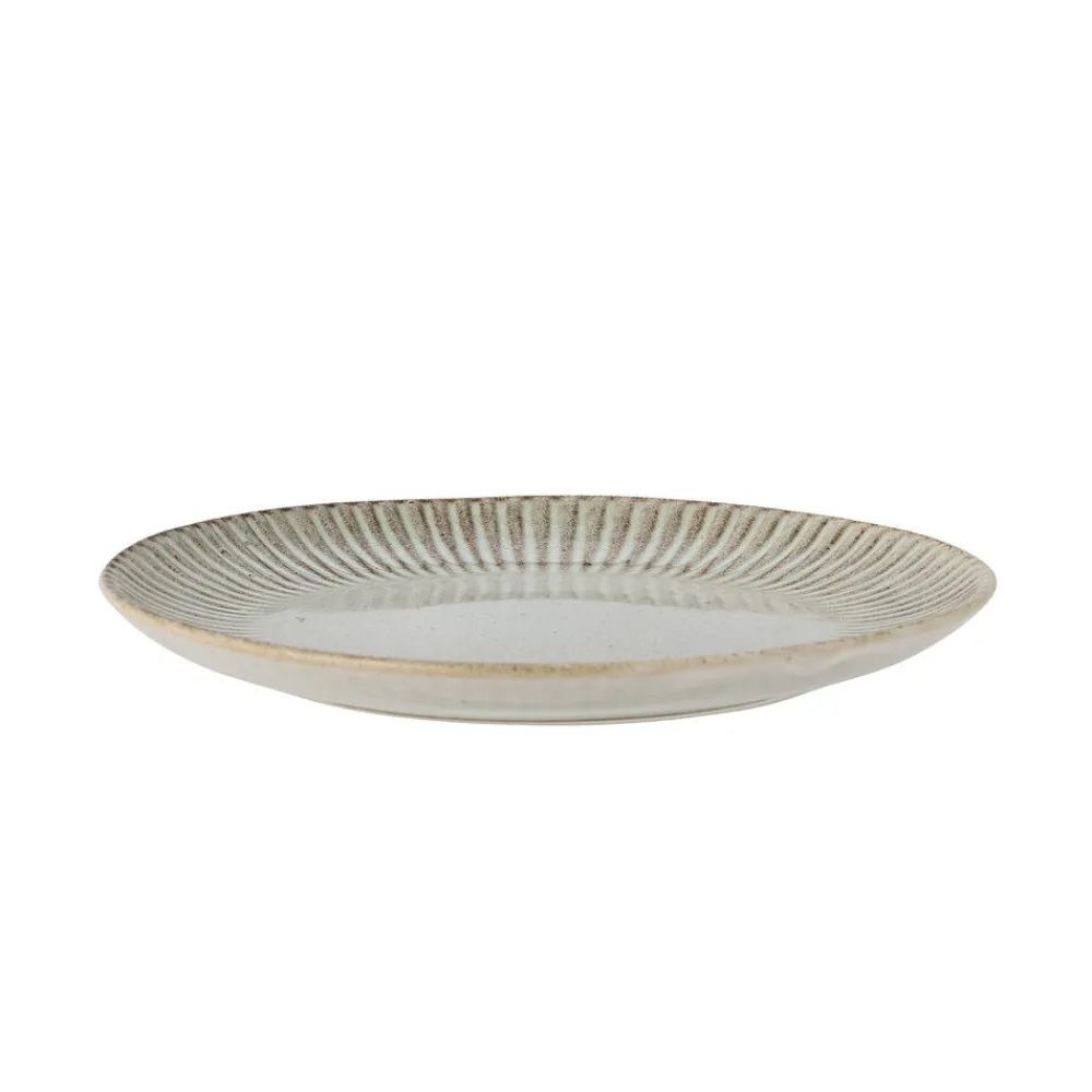Outlet Bloomingville Fleur Teller klein, Natur, Steingut