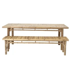 Hot Bloomingville Gartentisch Esstisch Sole aus Bambus