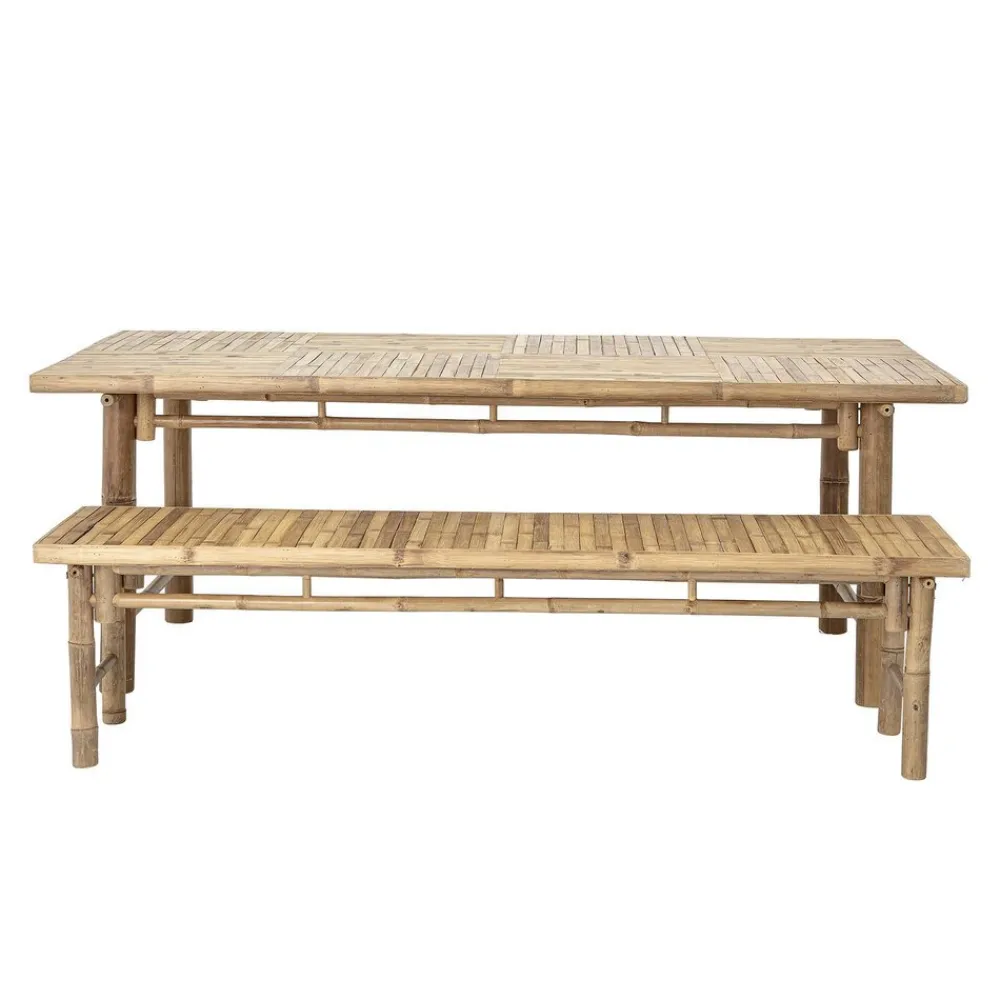 Hot Bloomingville Gartentisch Esstisch Sole aus Bambus