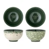 Bloomingville Grazia Schale aus Steingut, 2er Set