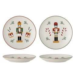 Online Bloomingville Jolly Weihnachtsteller im 2er Set