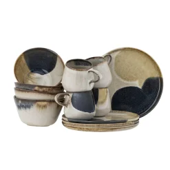 Discount Bloomingville Jules Frühstück Set aus Steingut