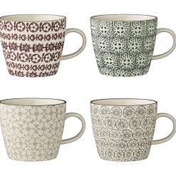Sale Bloomingville Karine Becher mit Henkel 4er, Steingut