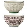 Online Bloomingville Karine Schale 2er, Steingut