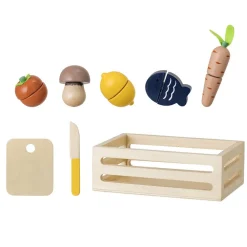 Outlet Bloomingville Kinder Spielset Guila Gemüse aus Holz