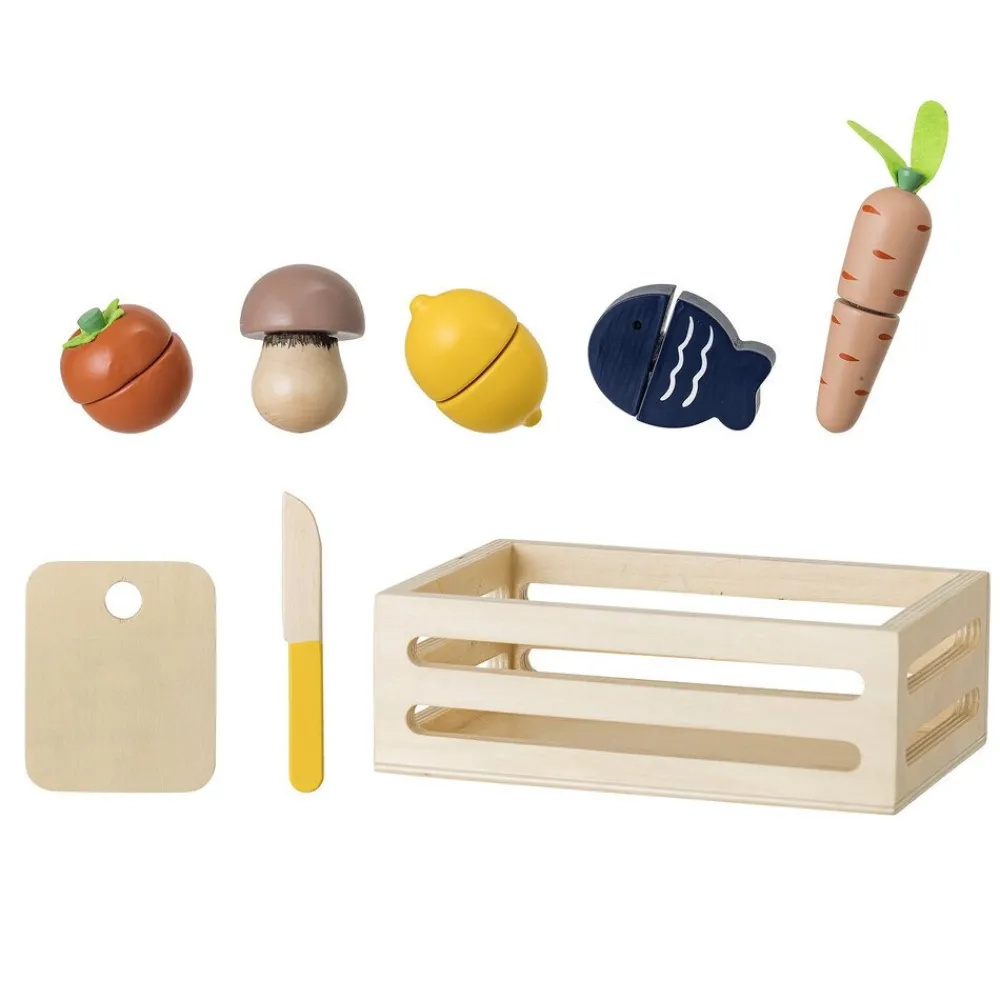 Outlet Bloomingville Kinder Spielset Guila Gemüse aus Holz
