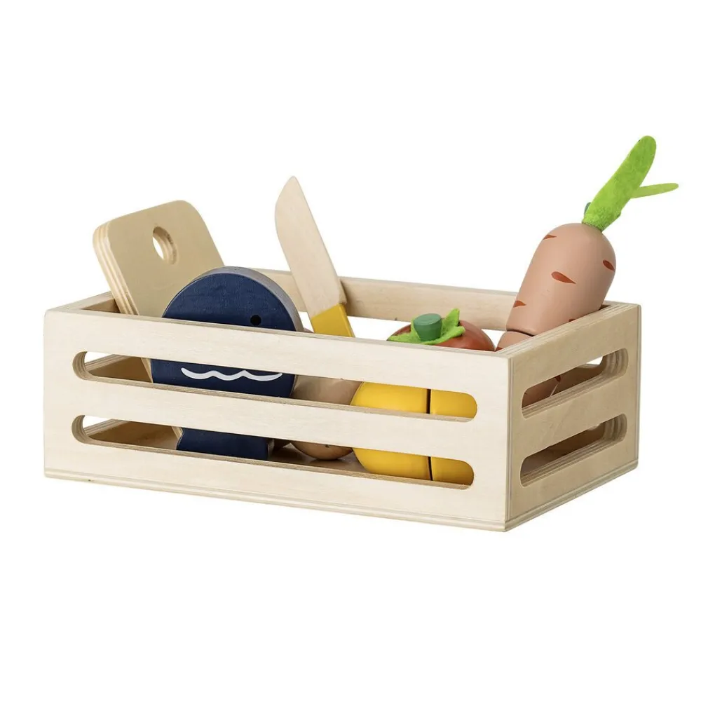 Outlet Bloomingville Kinder Spielset Guila Gemüse aus Holz