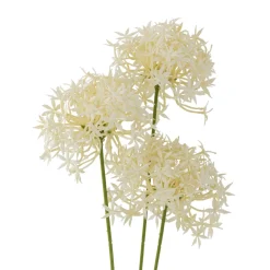 New Bloomingville Künstlicher Allium Stiel Weiß, Kunstblume