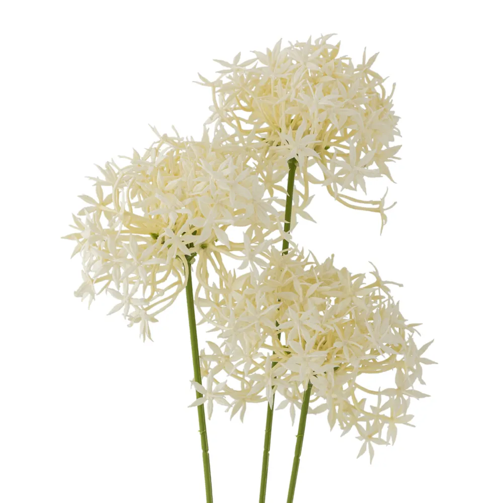 New Bloomingville Künstlicher Allium Stiel Weiß, Kunstblume