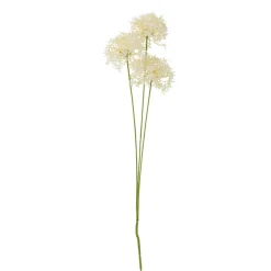 New Bloomingville Künstlicher Allium Stiel Weiß, Kunstblume