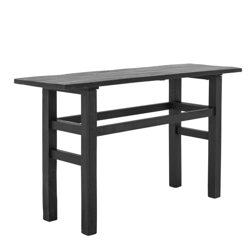 Sale Bloomingville Konsolentisch Riber, Schwarz, Recyceltes Holz