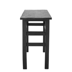 Sale Bloomingville Konsolentisch Riber, Schwarz, Recyceltes Holz
