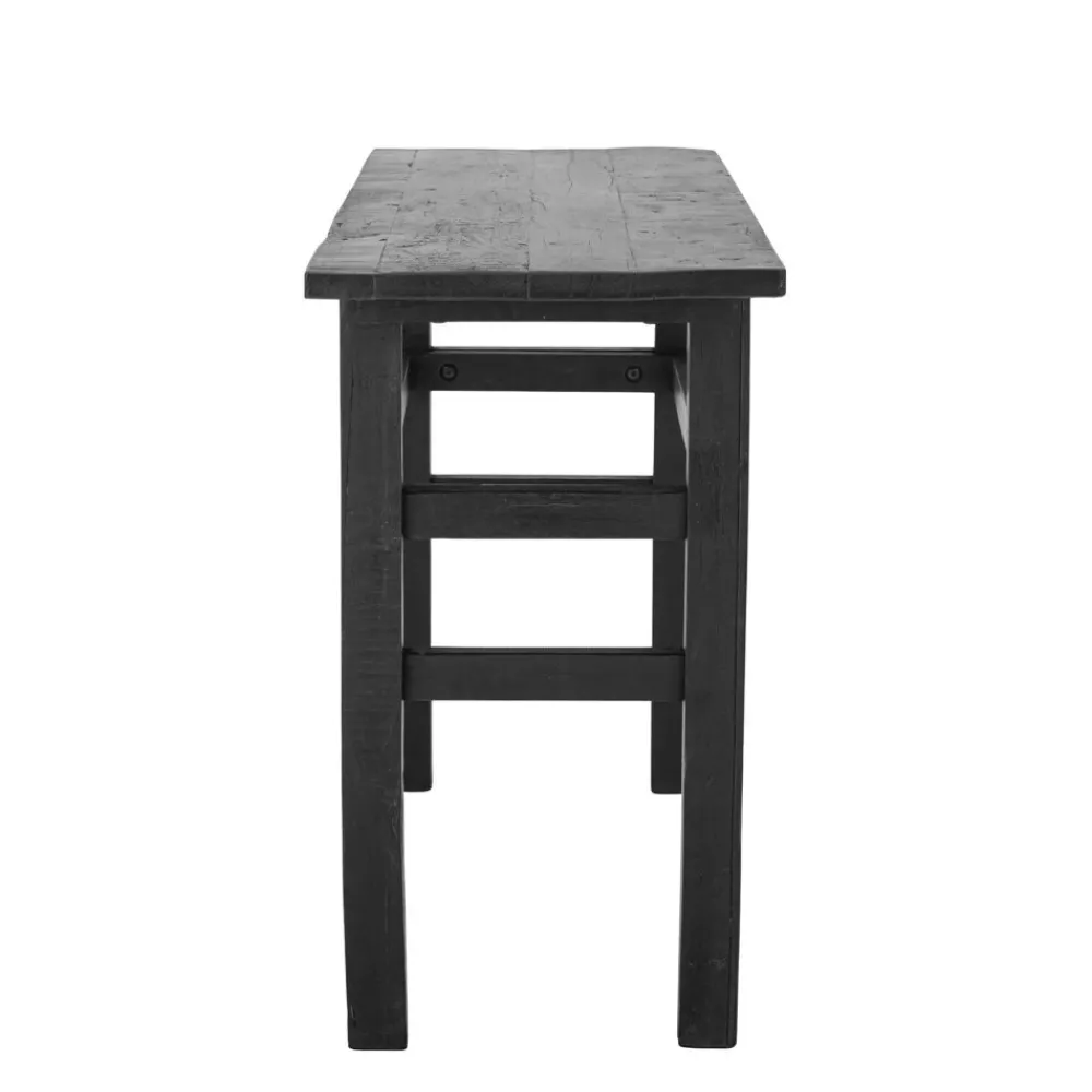 Sale Bloomingville Konsolentisch Riber, Schwarz, Recyceltes Holz