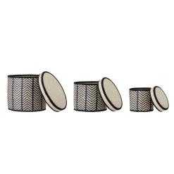 Discount Bloomingville Korb Islim aus Palmenblättern 3er Set