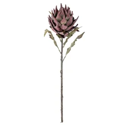 New Bloomingville Kunstblume Protea Stiel, Violett