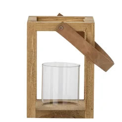 Best Bloomingville Laterne mit Glas Lyra, Kiefer