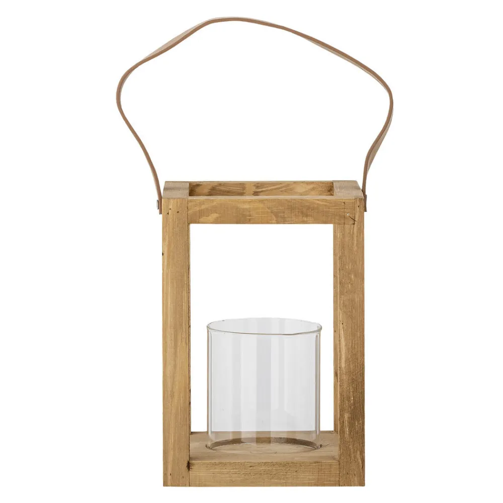 Best Bloomingville Laterne mit Glas Lyra, Kiefer