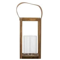 Best Bloomingville Laterne mit Glas Lyra, Kiefer