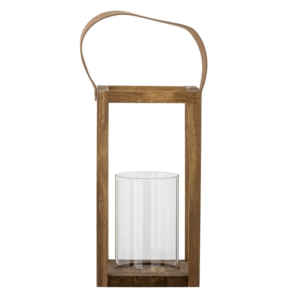 Best Bloomingville Laterne mit Glas Lyra, Kiefer