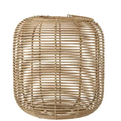 New Bloomingville Laterne Nei mit Glas, Rattan