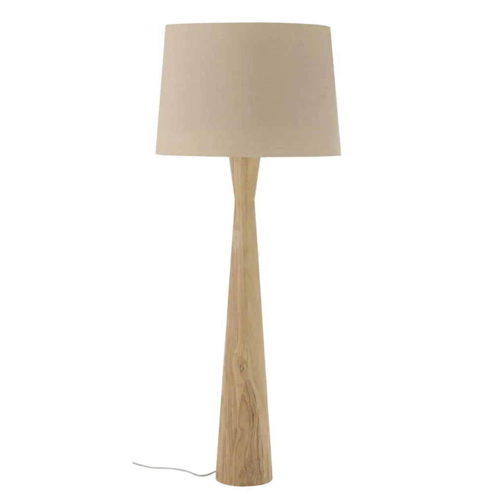 Online Bloomingville Leonor Stehlampe, Gummibaumholz