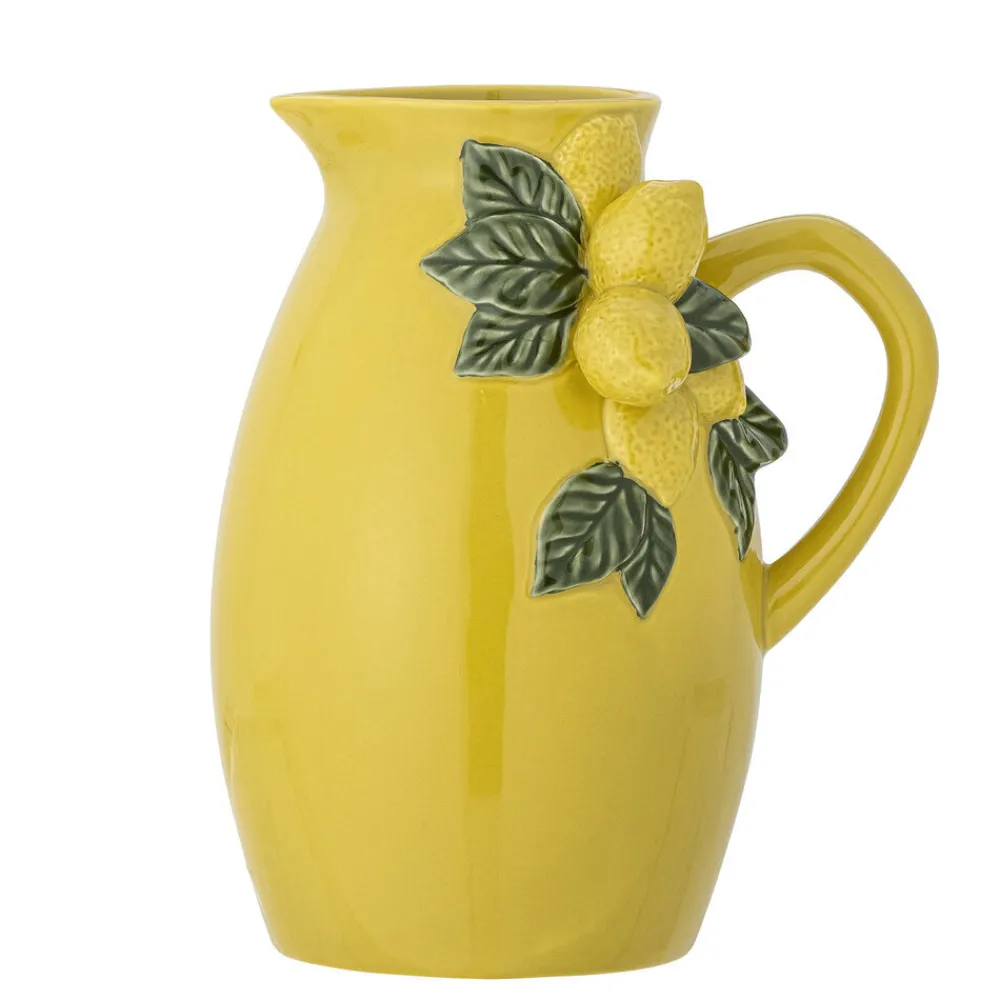 Outlet Bloomingville Limone Krug, Gelb, Steingut