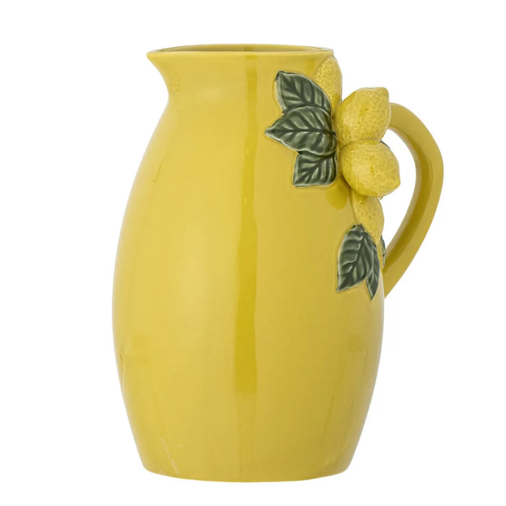 Outlet Bloomingville Limone Krug, Gelb, Steingut