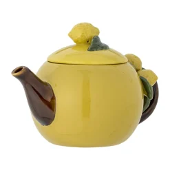 Sale Bloomingville Limone Teekanne, Gelb, Steingut