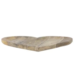 Best Bloomingville Lotuz Tablett in Herzform aus Mangoholz