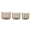 Sale Bloomingville Mekkel Aufbewahrungskorb 3er Set Polyrattan