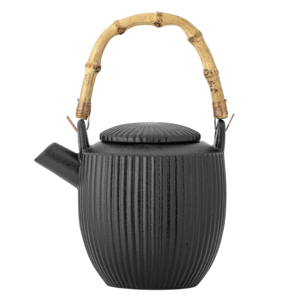 Clearance Bloomingville Neri Teekanne aus Steingut