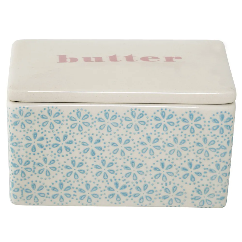 Bloomingville Patrizia Butterdose, Steingut