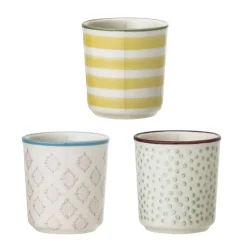 Online Bloomingville Patrizia Eierbecher 3er Set Steingut