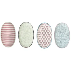 Hot Bloomingville Patrizia Teller, Oval, 4er