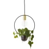 Discount Bloomingville Pendellampe Caralina mit Blumentopf