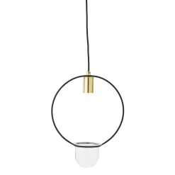 Discount Bloomingville Pendellampe Caralina mit Blumentopf