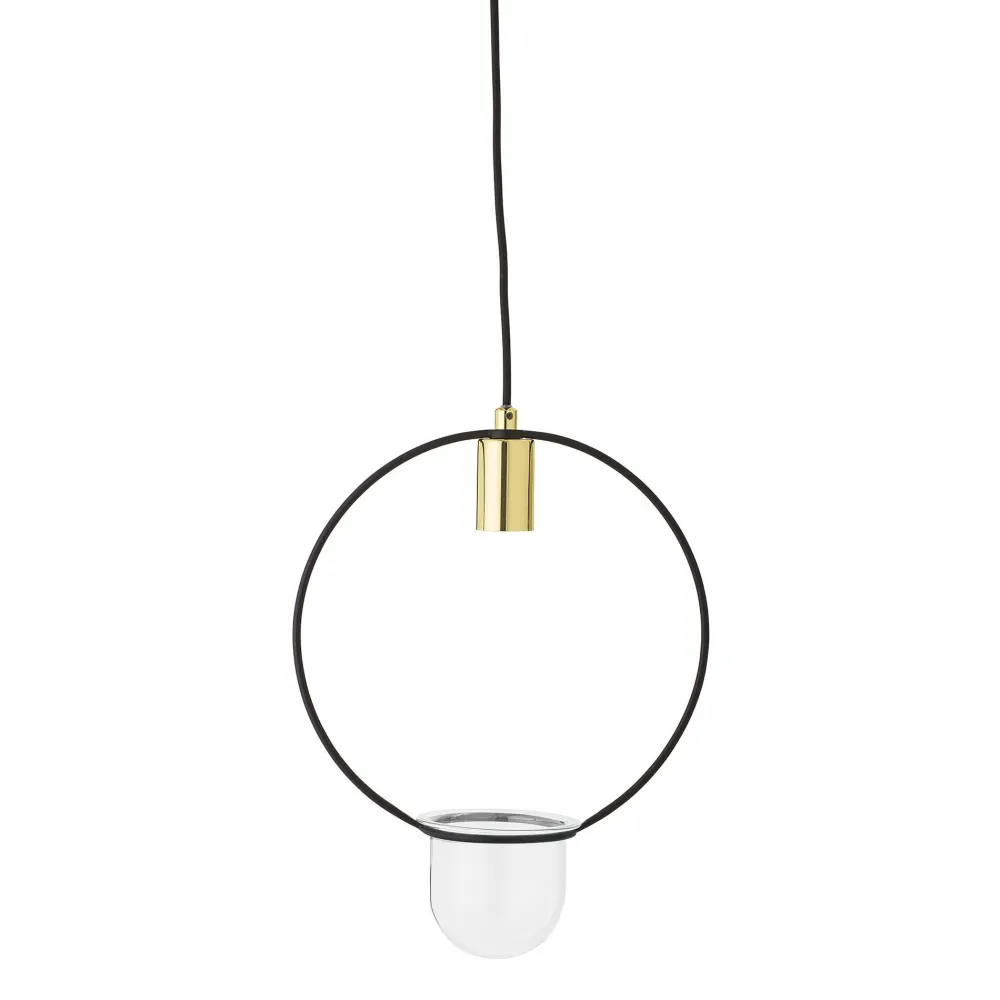 Discount Bloomingville Pendellampe Caralina mit Blumentopf