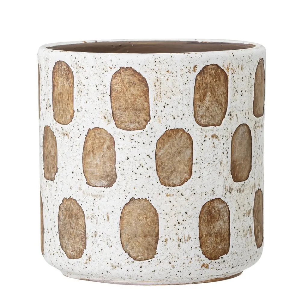 Online Bloomingville Pflanztopf Avo weiss aus Terrakotta